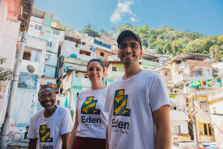 Eden Santa Marta team in Brazil