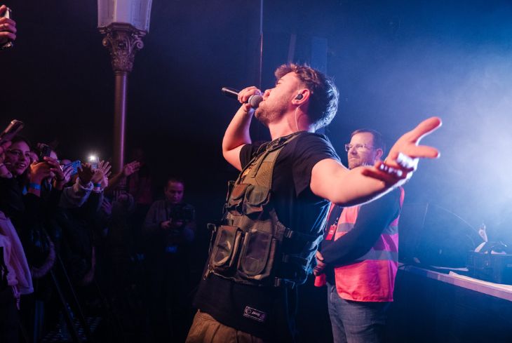 Ty from NXT Chapter performing at LIFT gig