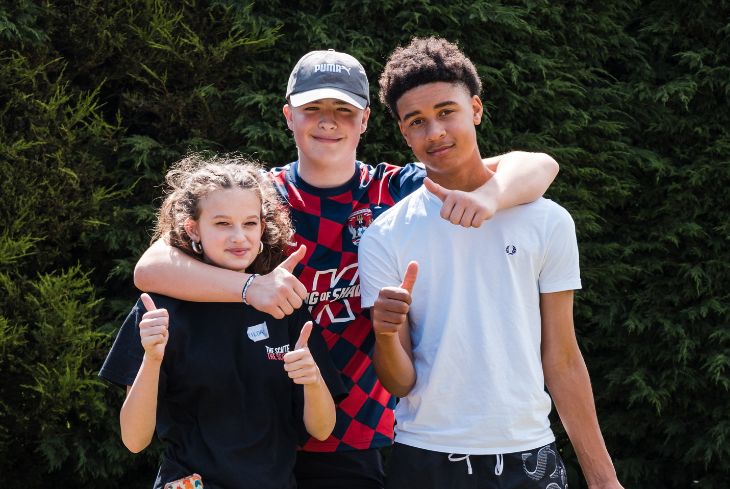 Young people out on mission