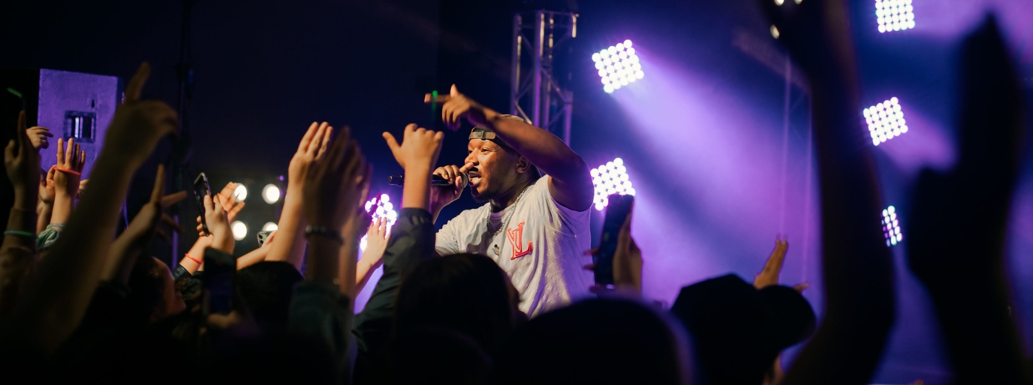 OTC performing at a LIFT gig