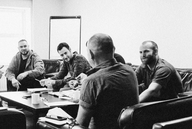 Andy Hawthorne leading an Advance Group