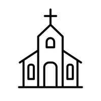 Icon of a church