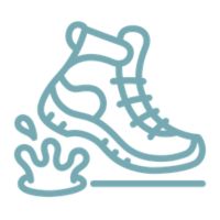 Hiking boot icon