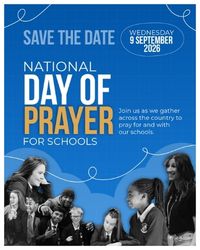 National Day of Prayer for Schools save the date graphic
